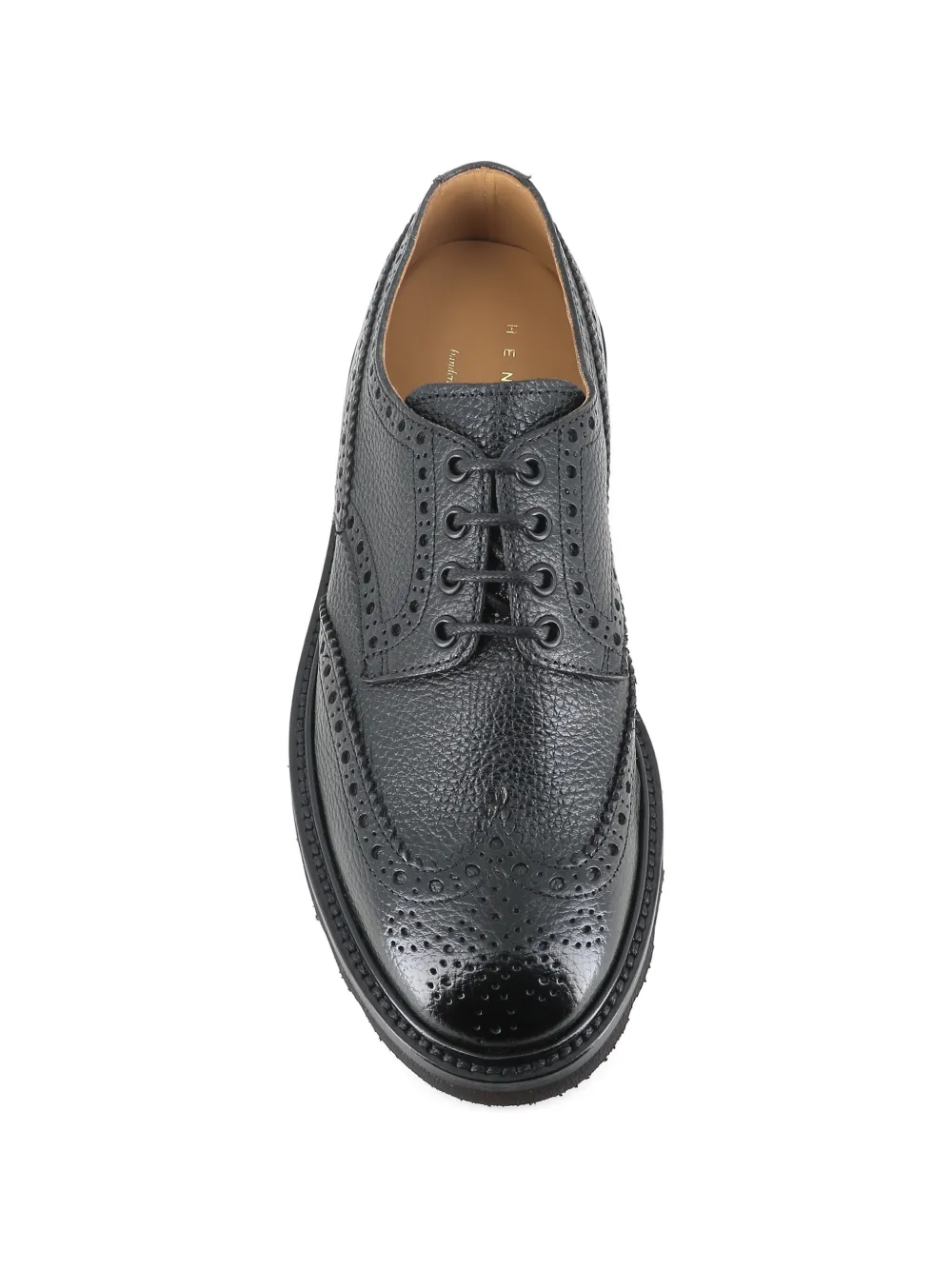 Henderson Baracco George Dovetail derby schoenen Zwart