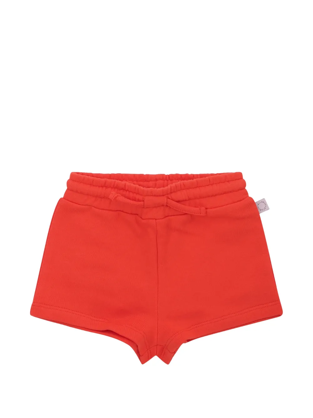 Stella McCartney Kids tulip-print shorts - Arancione