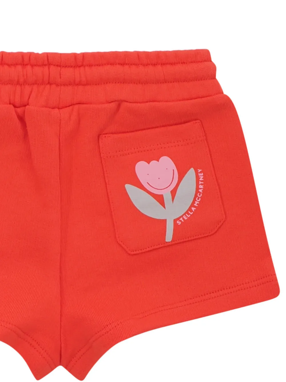 Tulip-Print Shorts