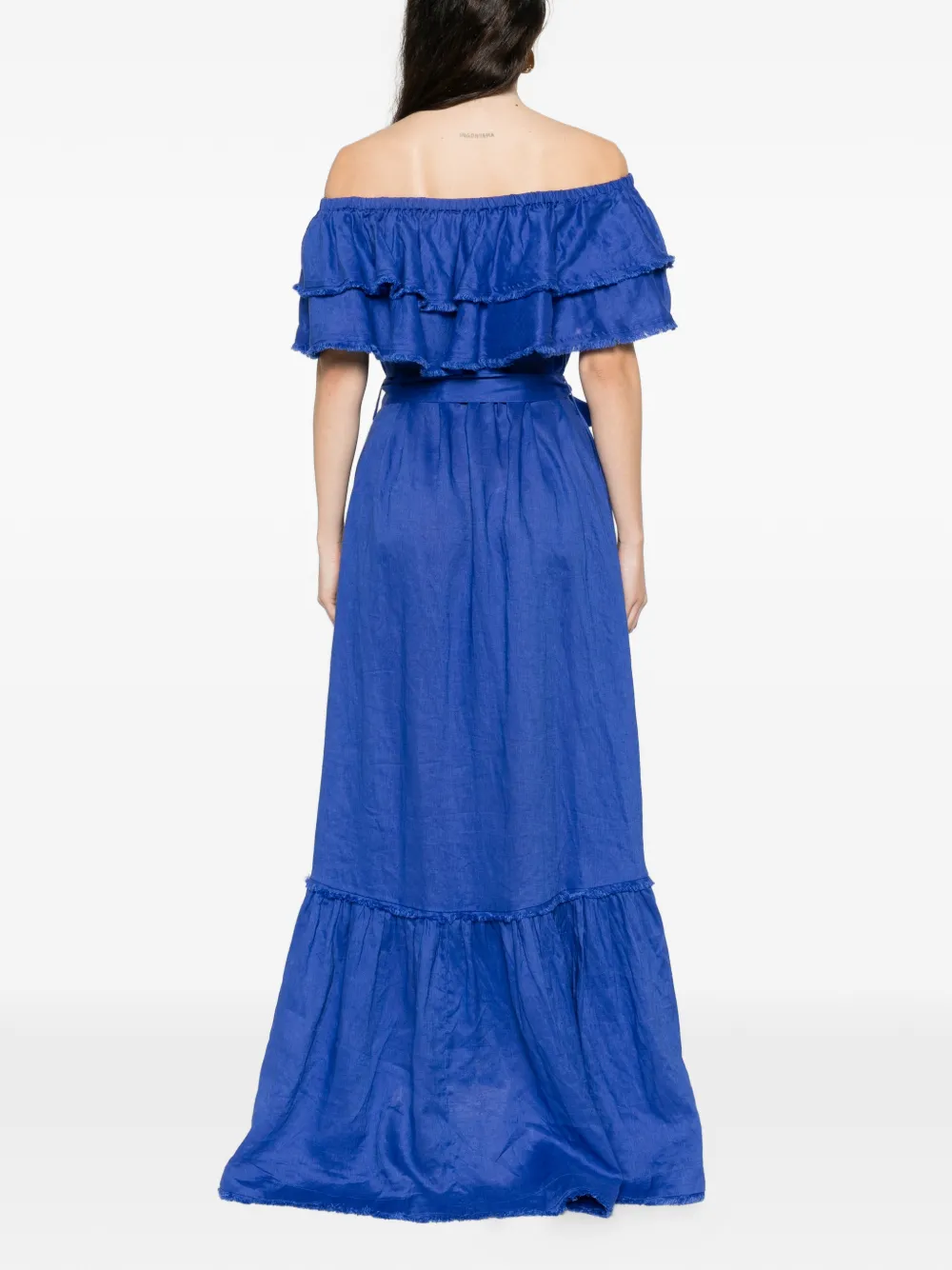 Tie-Belt Maxi Dress