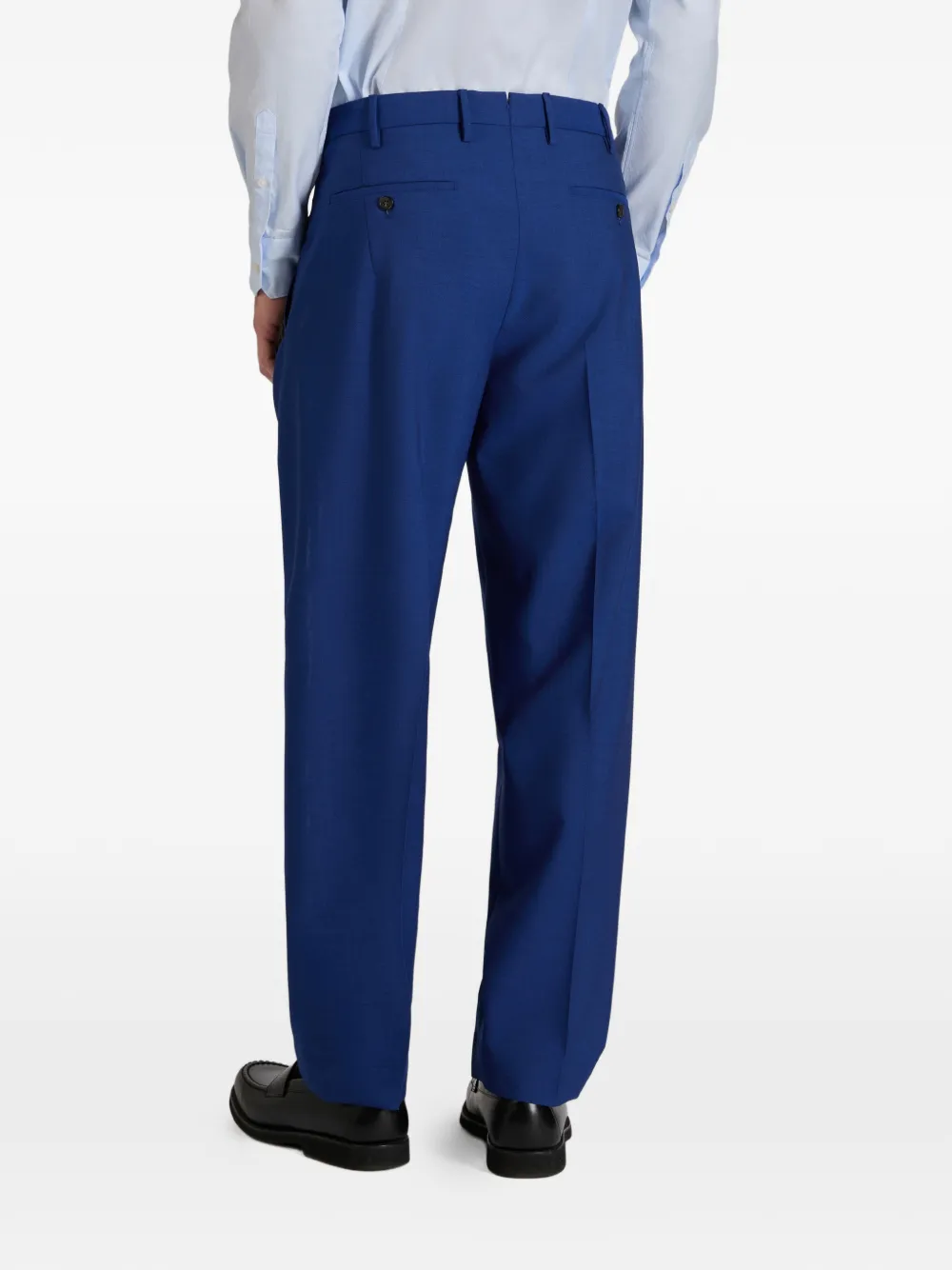 Incotex Wollen broek Blauw