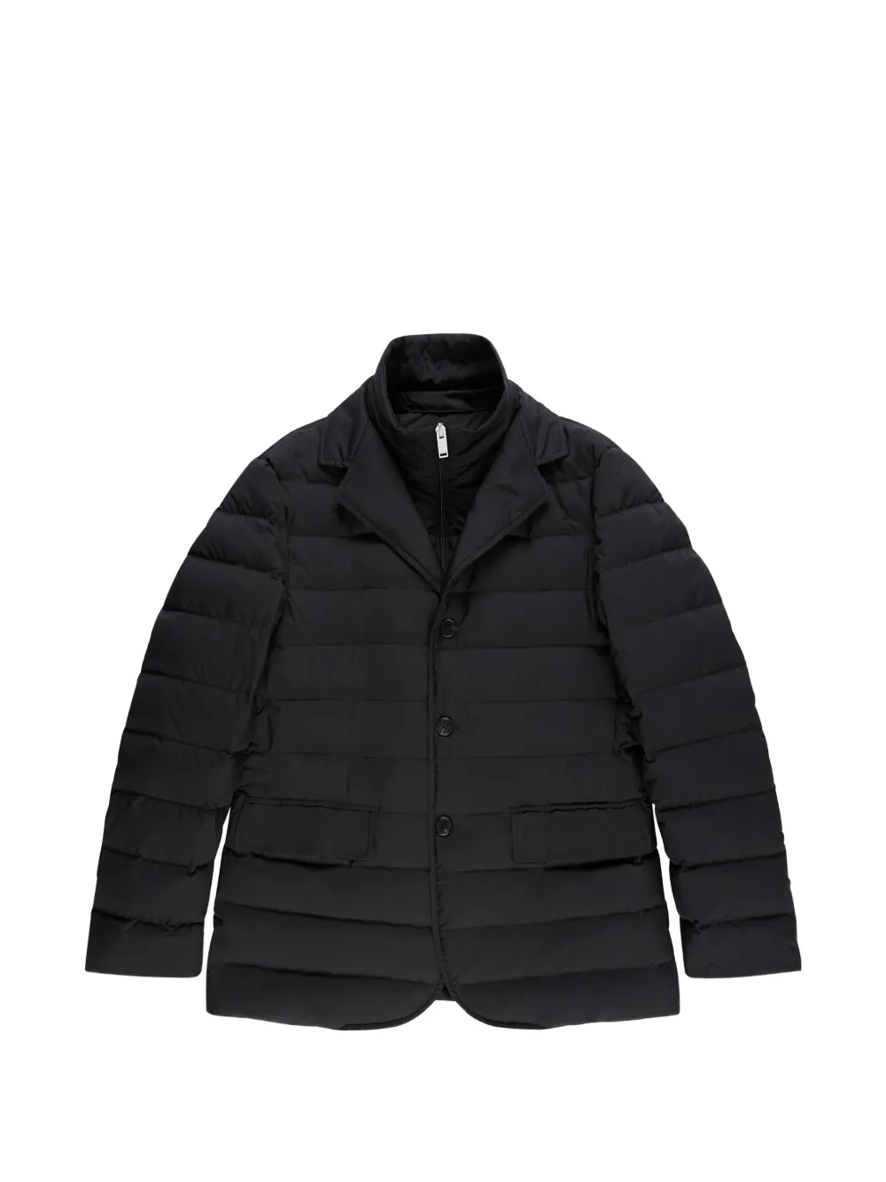 Montedoro Giacca imbottita con zip - Nero