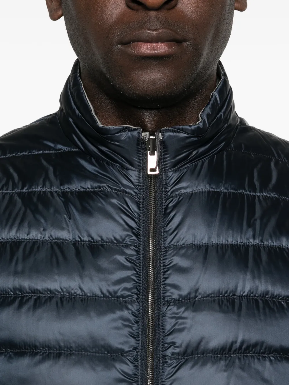 Herno Bodywarmer met rits Blauw