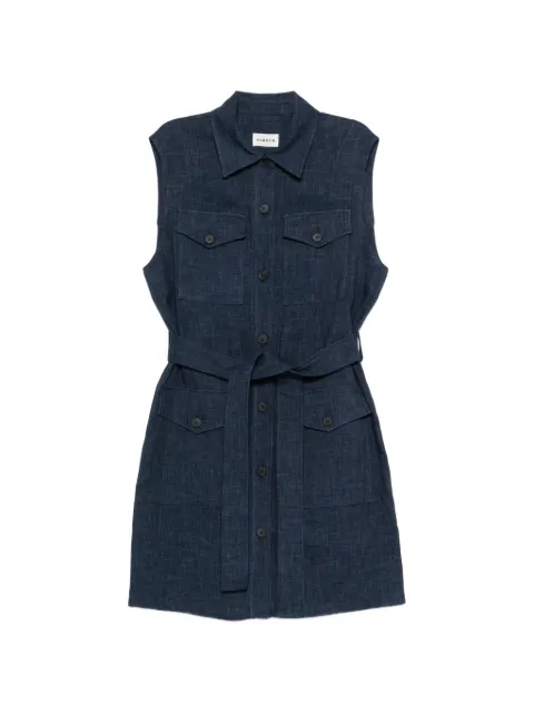 P.A.R.O.S.H. tie-belt mini dress