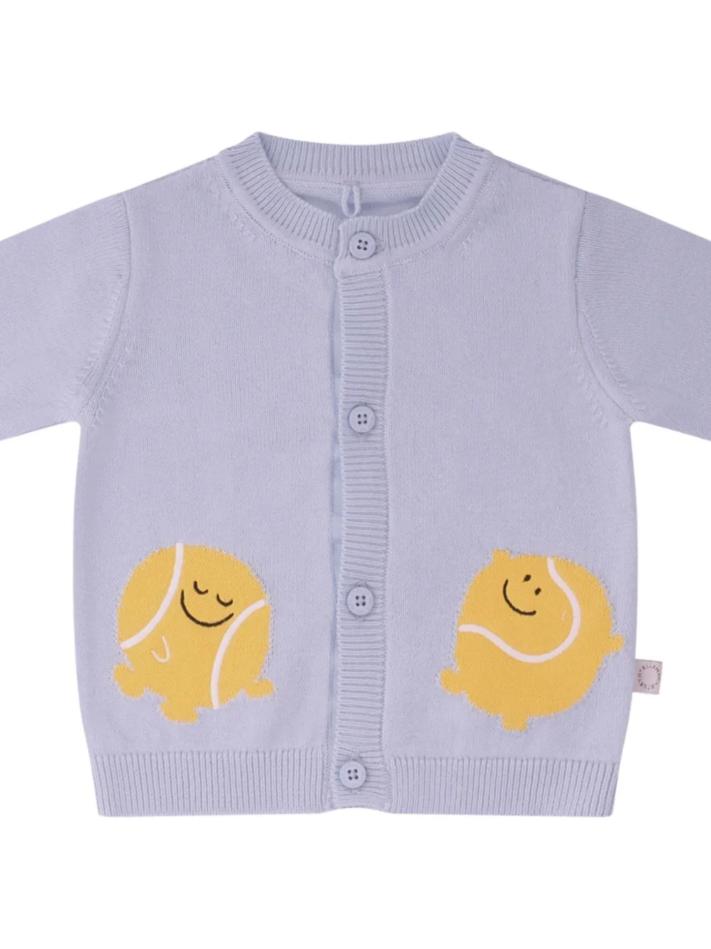 Stella McCartney Kids Button-down vest Blauw