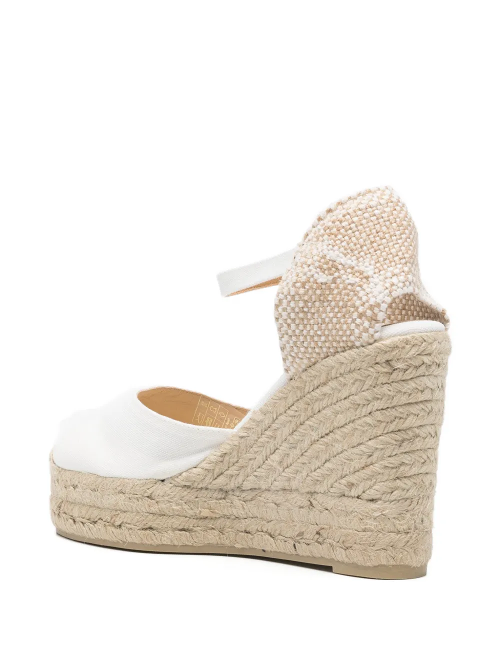 Castañer Carol heeled espadrilles Wit