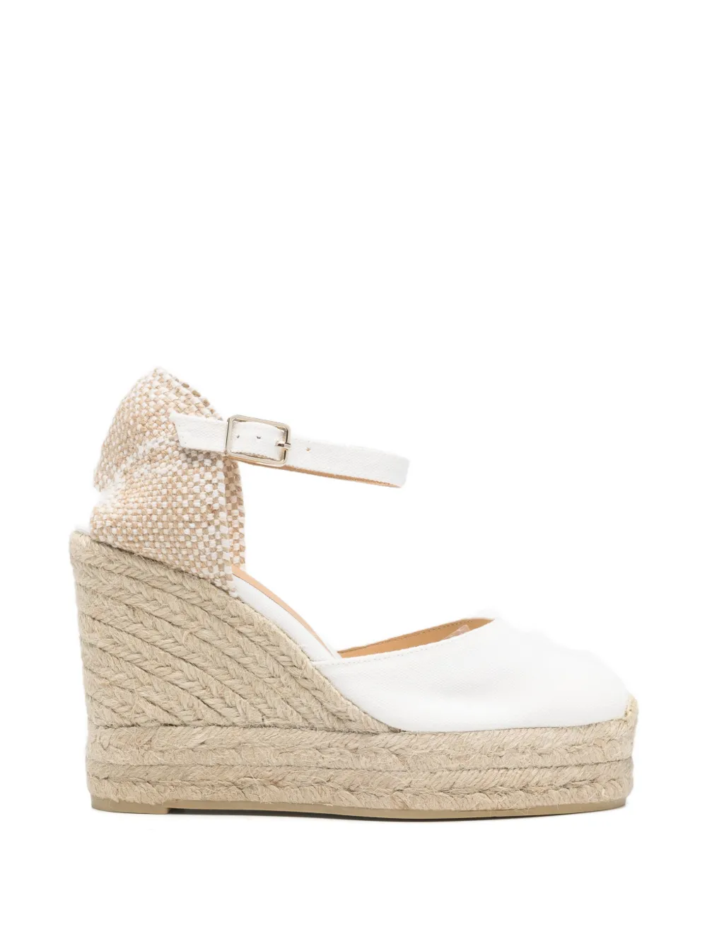 Castañer Carol heeled espadrilles Wit