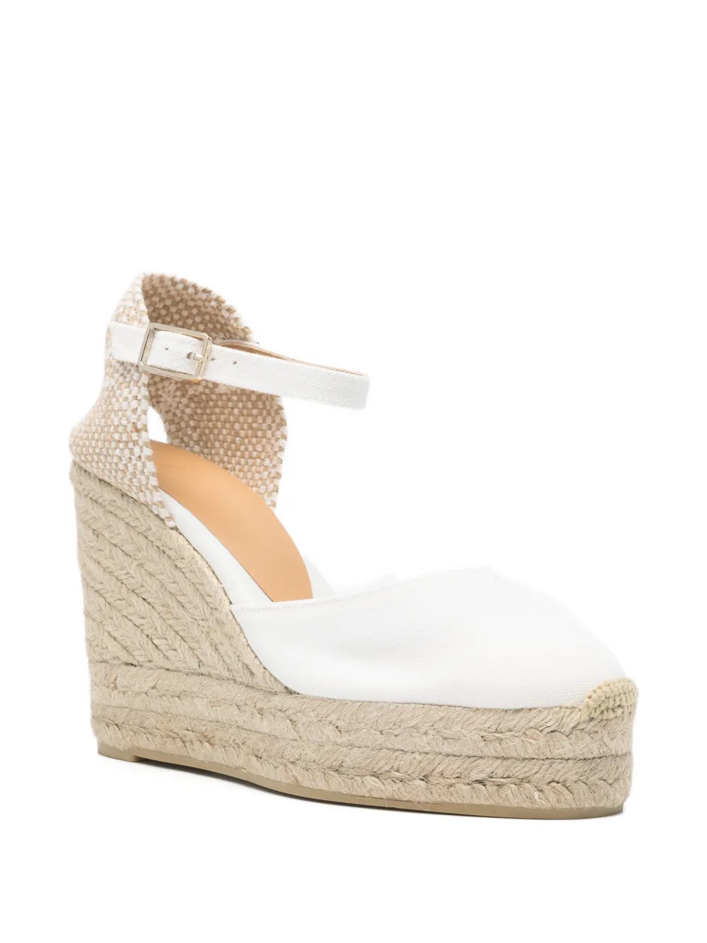 Castañer Carol heeled espadrilles Wit