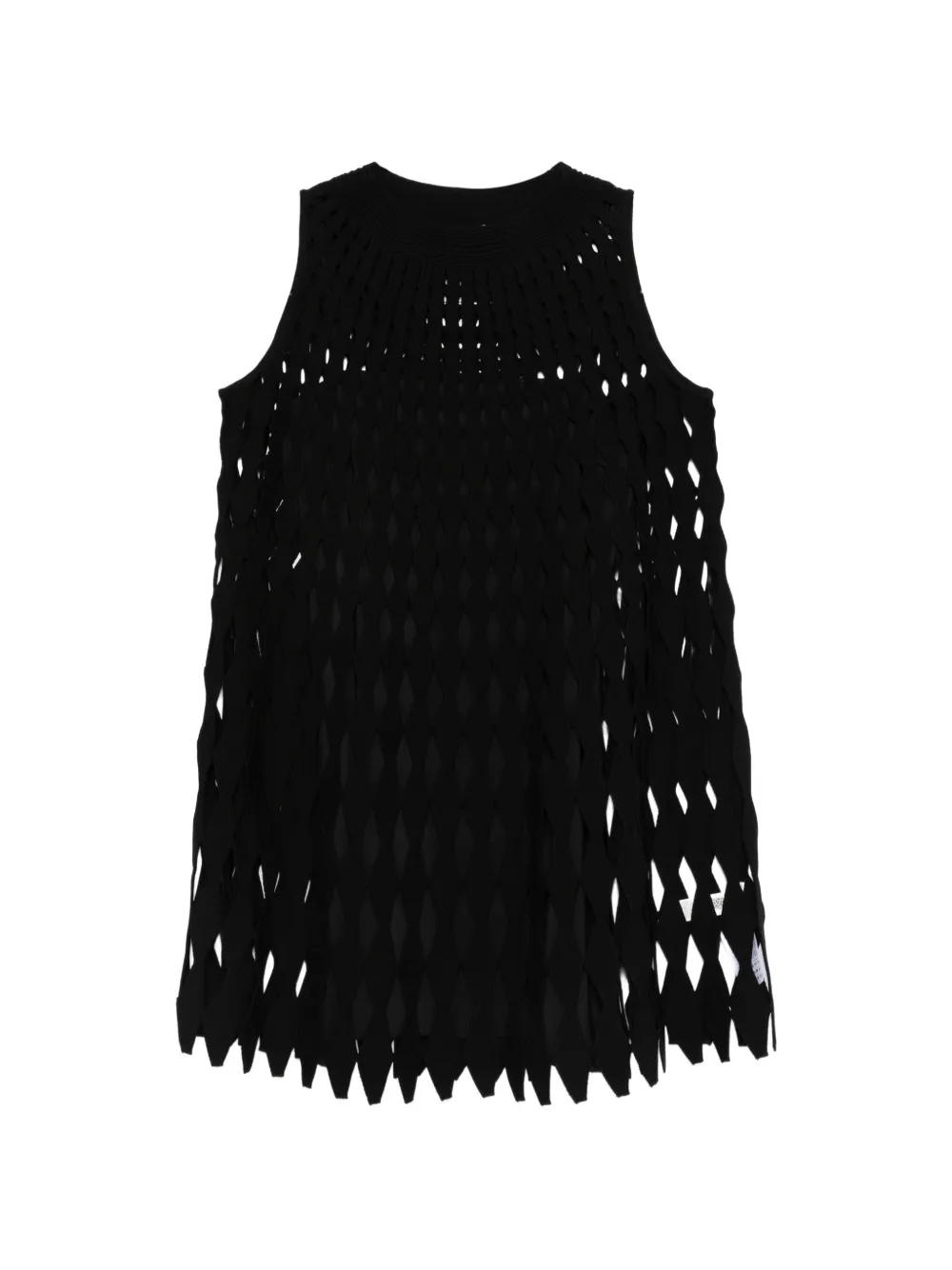 Emporio Armani cut-out mini dress - Nero