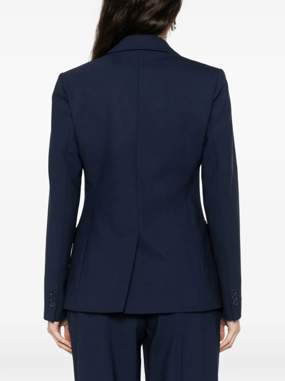 P.A.R.O.S.H. Blazer met enkele rij knopen Blauw
