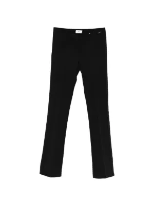 Burberry Pre-Owned Contour Back Zip Trousers | Black | FARFETCH ZA