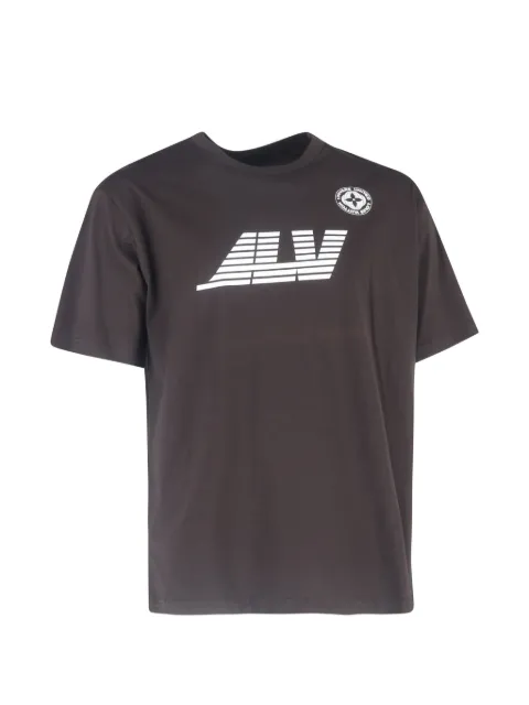 Louis Vuitton Pre-Owned logo-print washed T-shirt