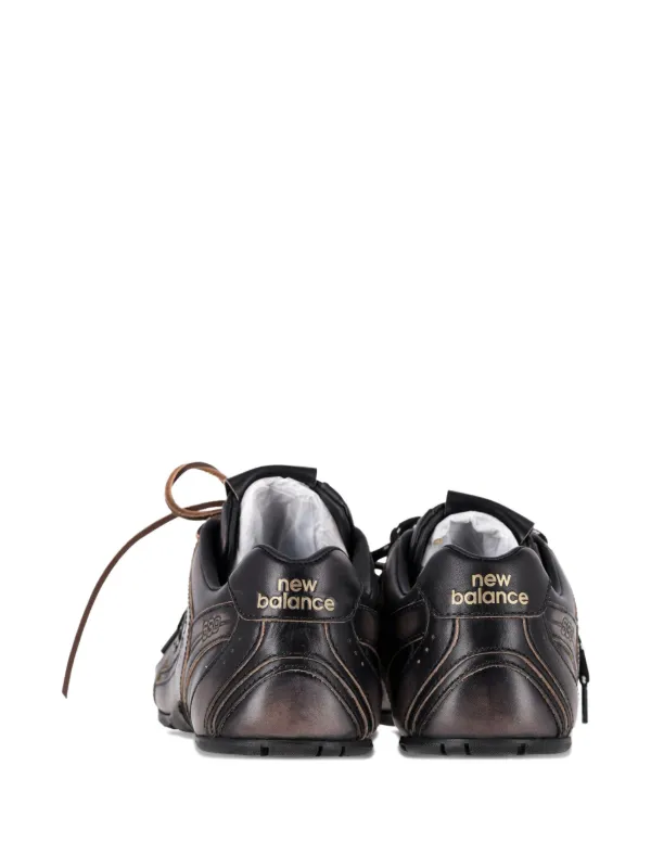 New Balance x Miu Miu 530 SL レザー スニーカー New Balance x Miu Miu 530 SL レザースニーカー | ブラック | FARFETCH JP