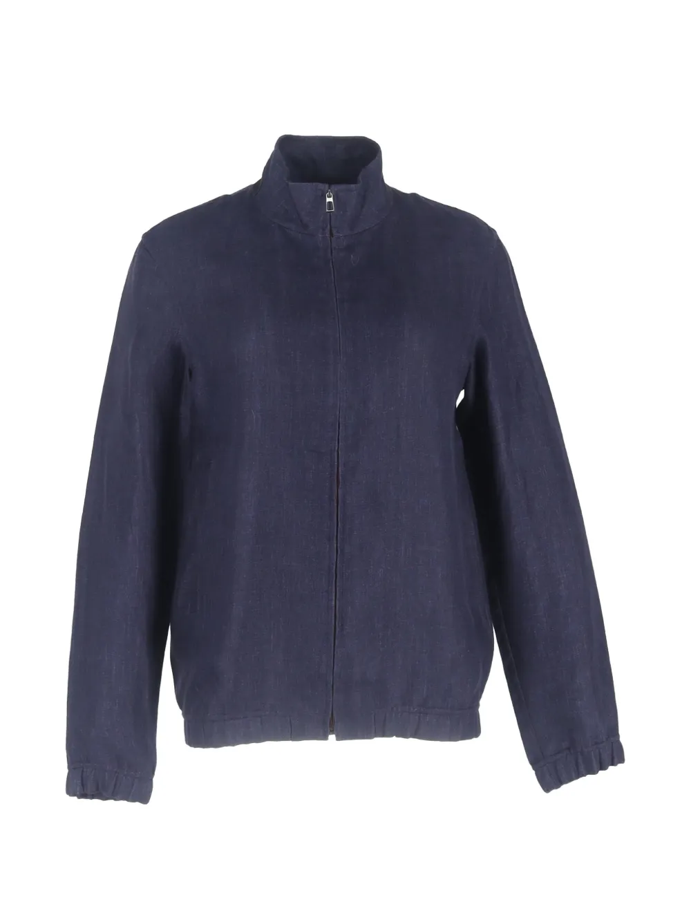 Pre-owned Loro Piana Zip-fastening Bomber Jacket In Blue