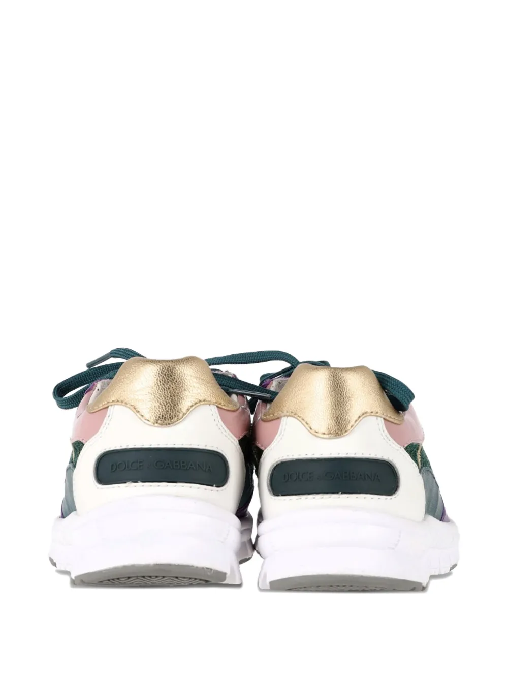 Dolce & Gabbana Pre-Owned low-top leather trainers - Paars