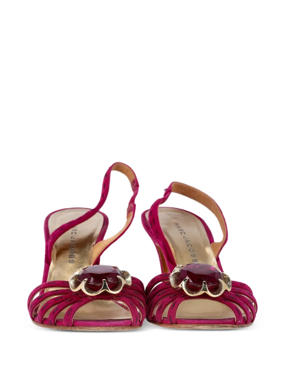 Suede Slingback Sandals