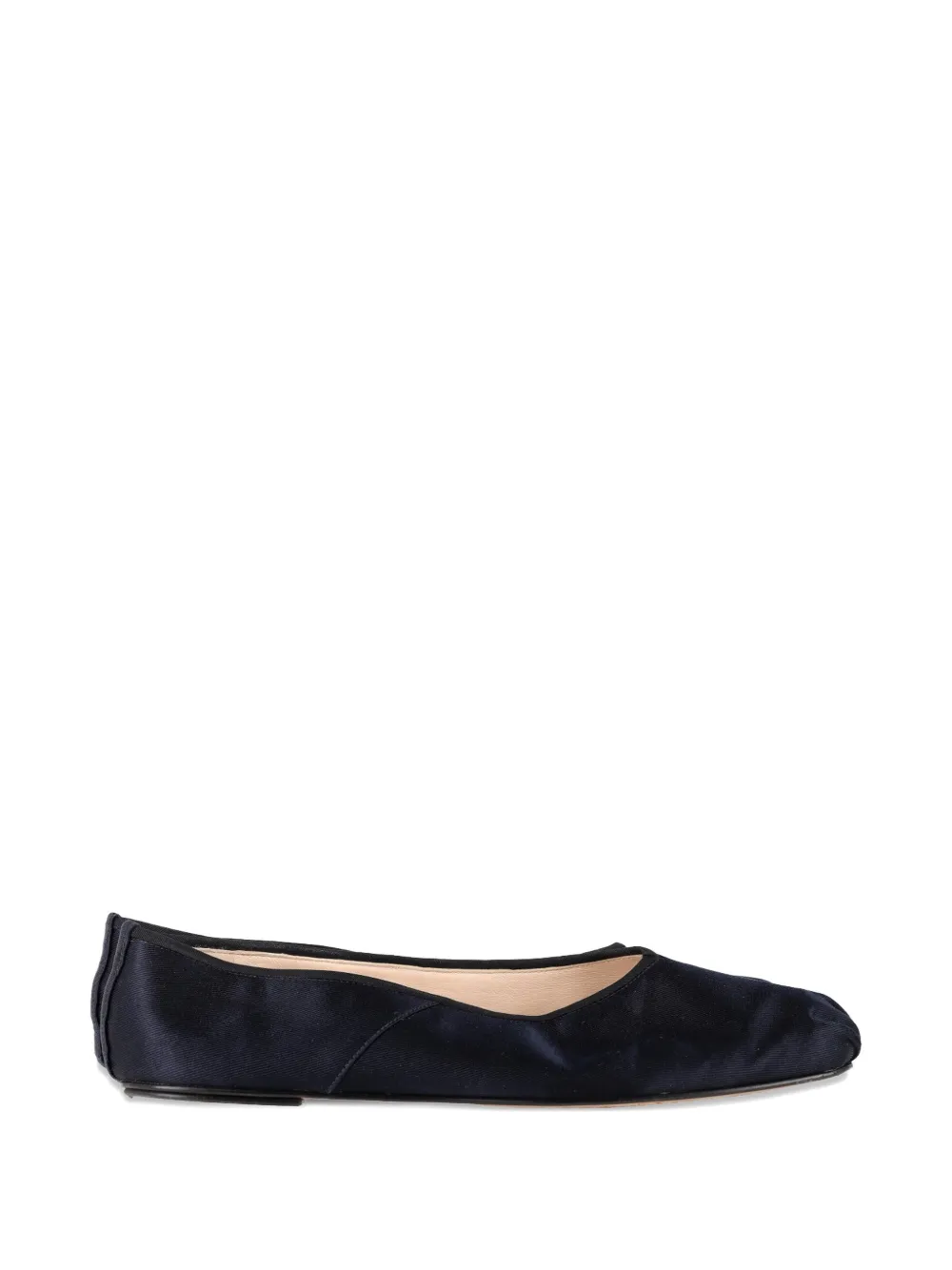 The Row Pre-Owned square-toe ballet flats - Blu