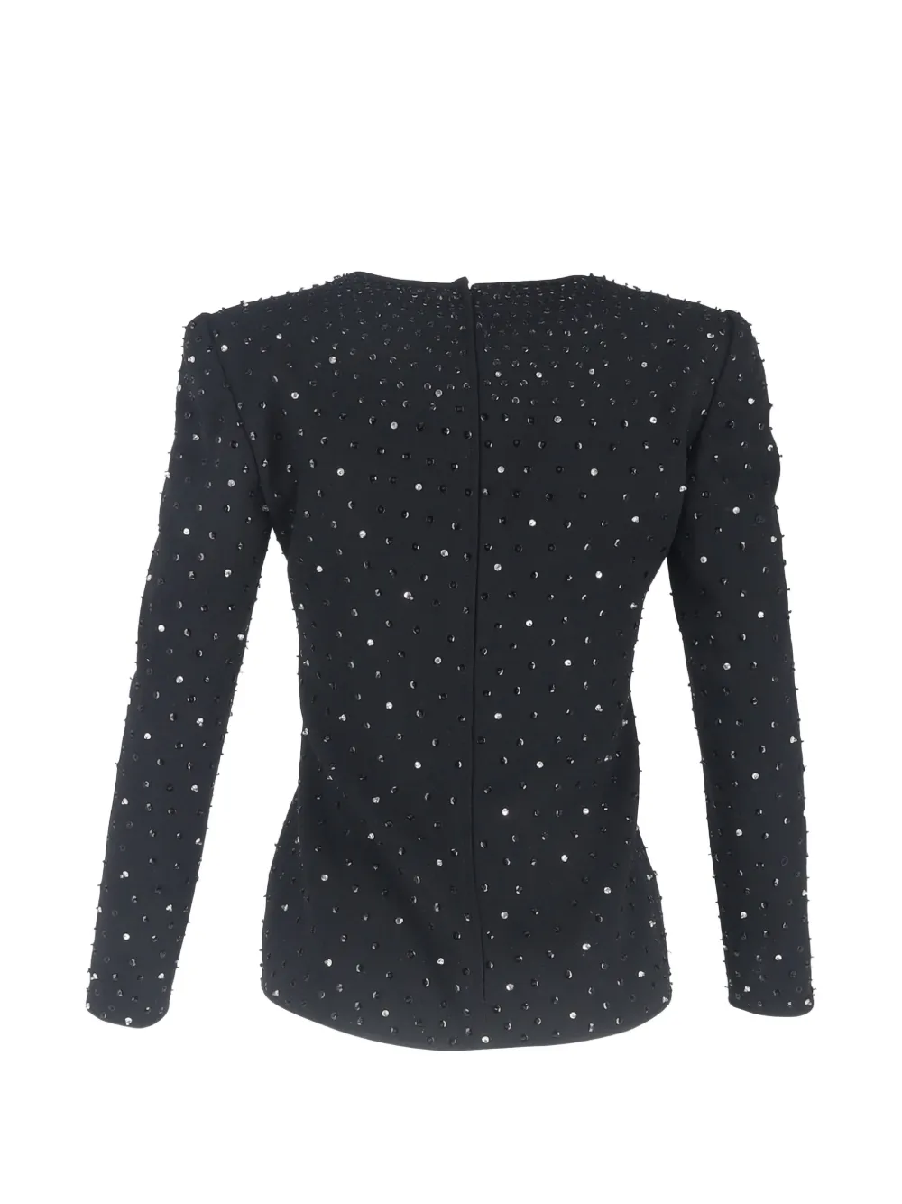 Embellished Long-Sleeve Top