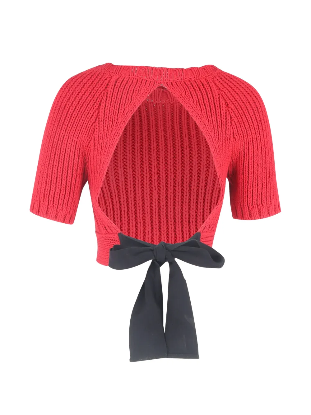 Open-Back Crop Top