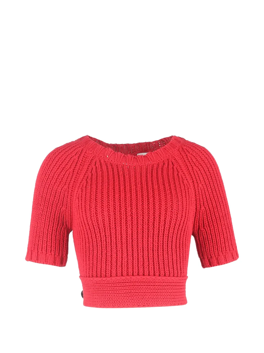 Open-Back Crop Top
