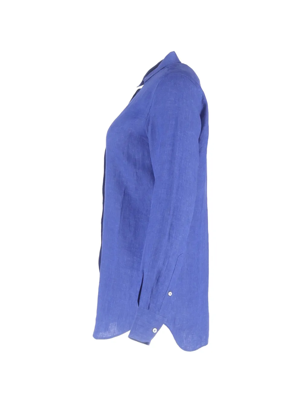  Loro Piana Pre-owned Linen Long-sleeve Shirt - Blue 