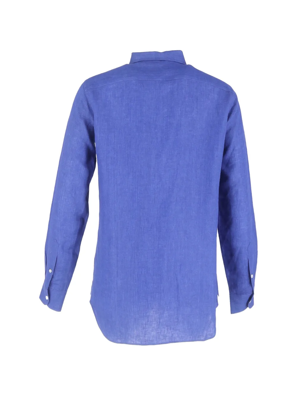  Loro Piana Pre-owned Linen Long-sleeve Shirt - Blue 