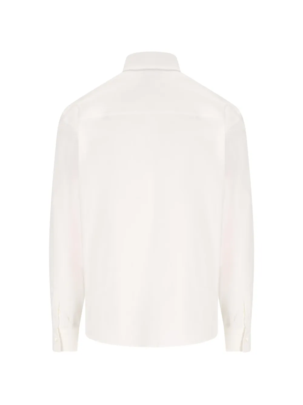 Ferragamo pliss&eacute; shirt - Wit