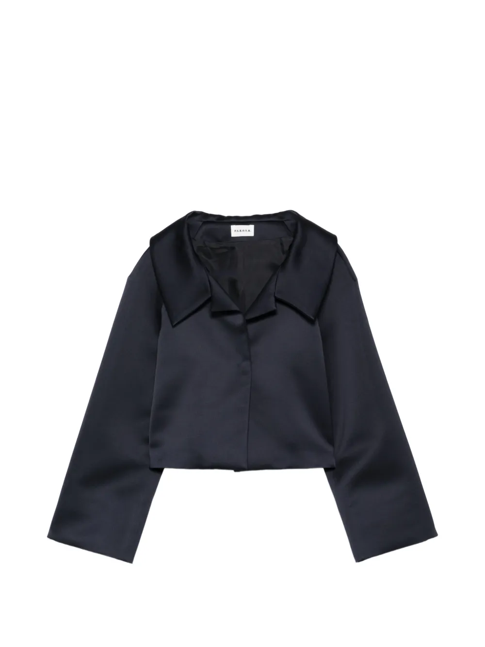 P.A.R.O.S.H. wide-sleeve cropped jacket - Nero