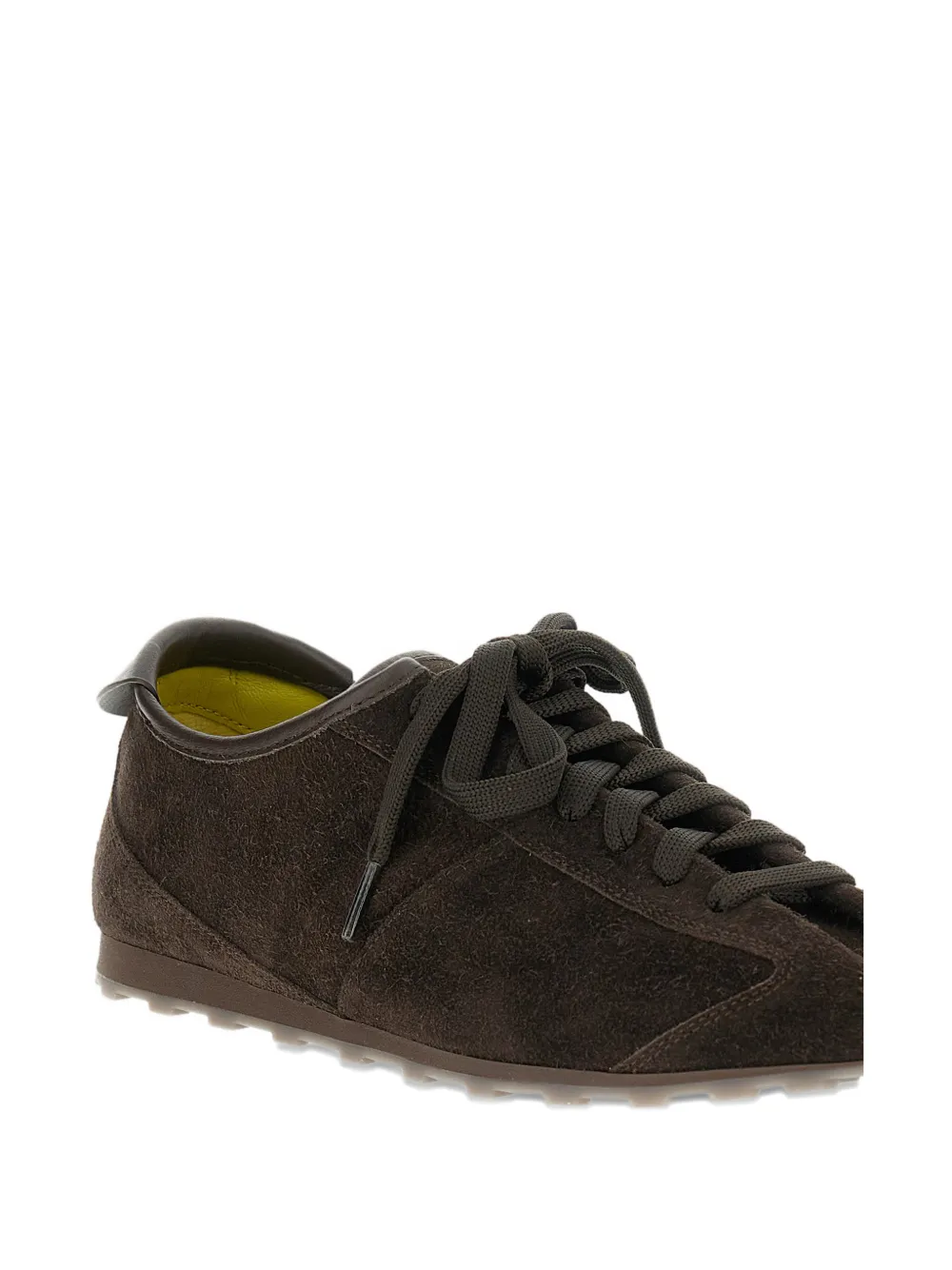 Jacquemus The Tennis suede sneakers Bruin
