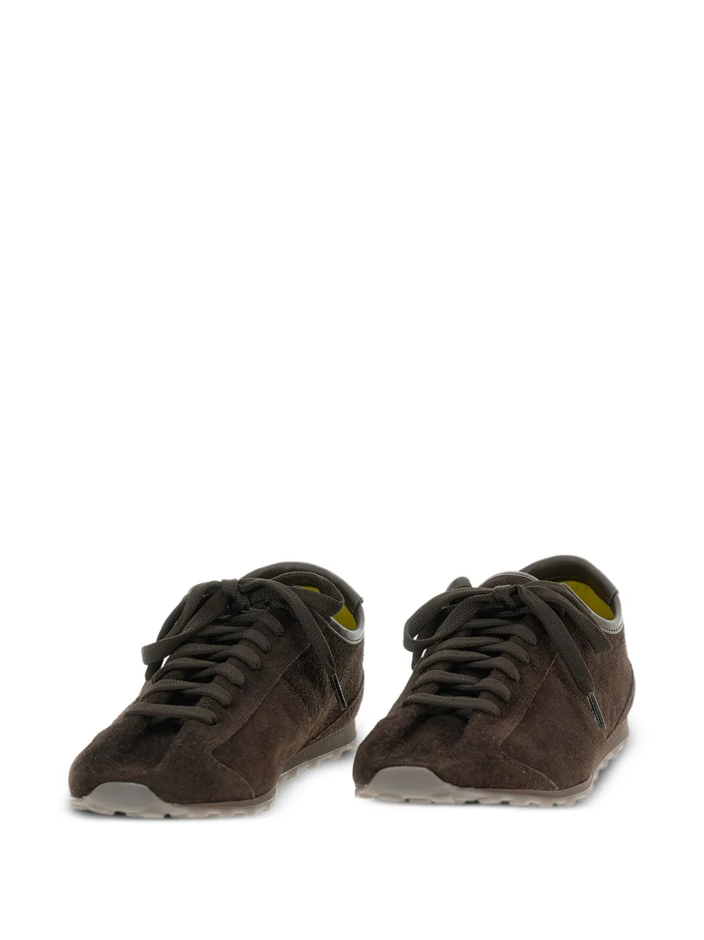 Jacquemus The Tennis suède sneakers Bruin