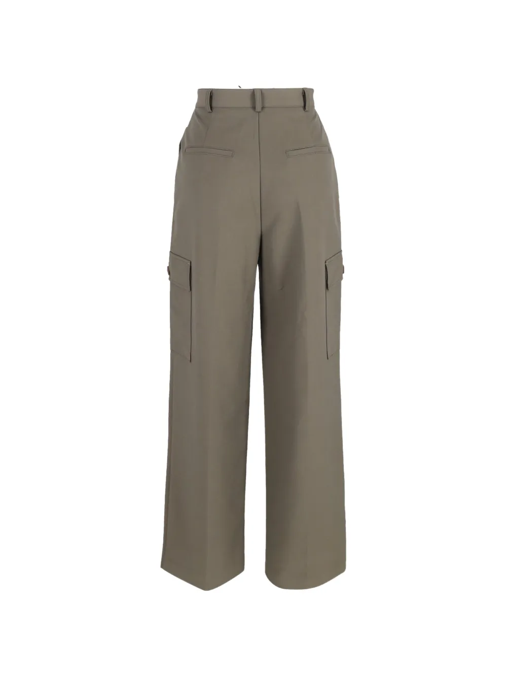 The Frankie Shop pleated cargo trousers - Groen