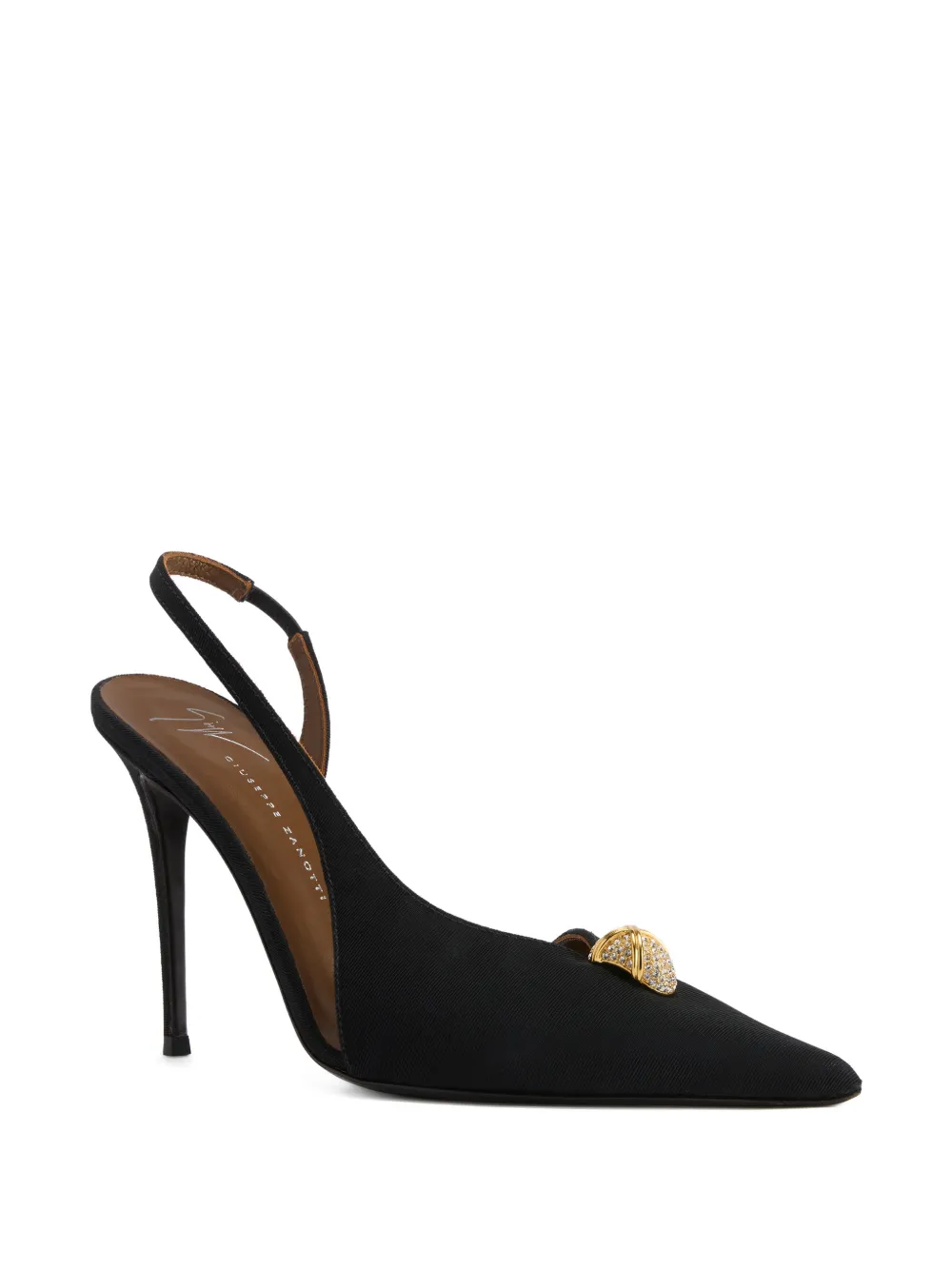 Giuseppe Zanotti Cocktail slingback pumps Zwart