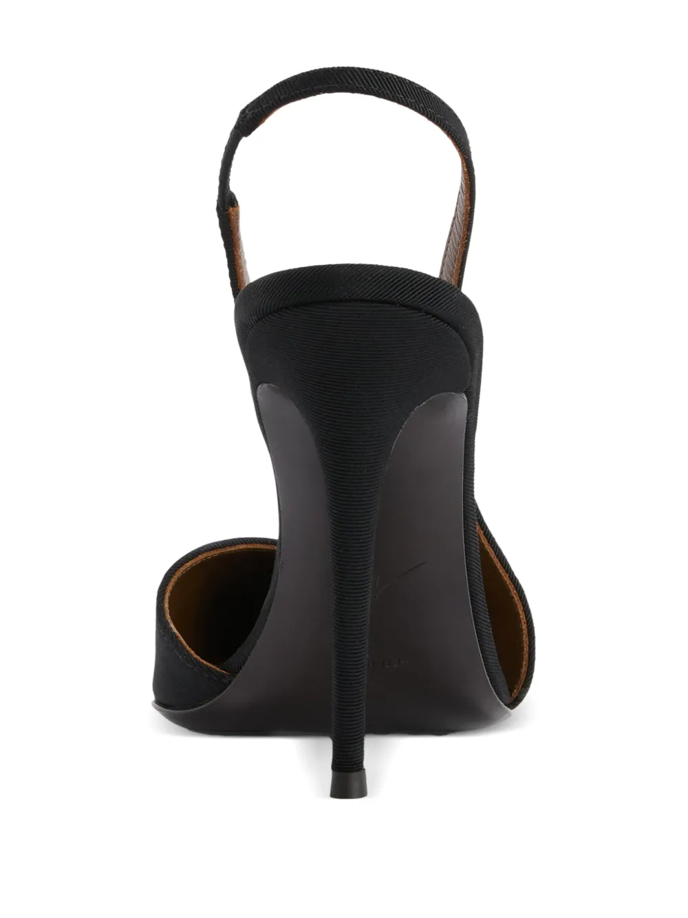 Giuseppe Zanotti Cocktail slingback pumps Zwart