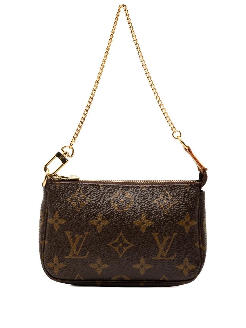 Louis Vuitton Pre-Owned 2004 Monogram Mini Pochette Accessoires handbag - Braun