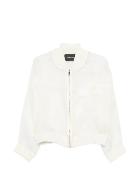 Fabiana Filippi chaqueta bómber con bolsillo con cremallera