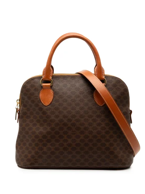 Celine Pre-Owned Borsa a tracolla in tela cerata Macadam 2021