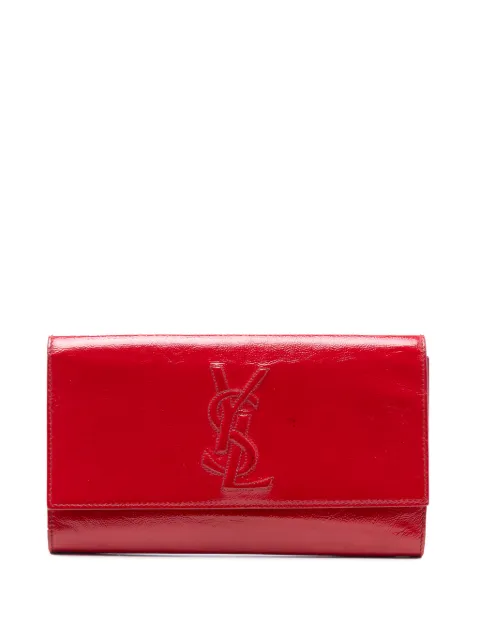 Saint Laurent Pre-Owned 2000-2012 Patent Belle Du Jour clutch bag