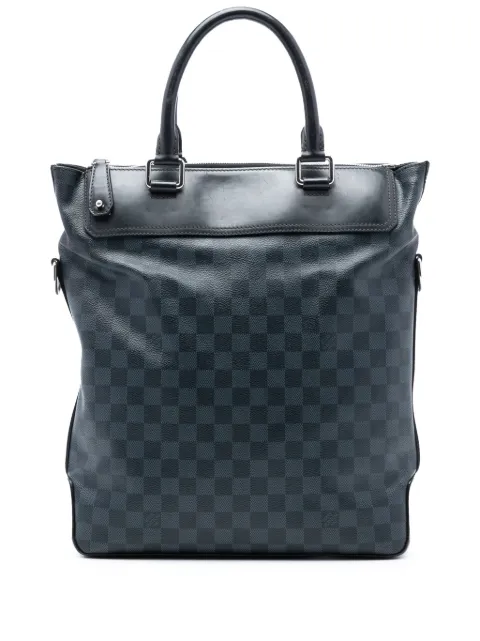 Louis Vuitton Pre-Owned 2014 Damier Cobalt Greenwich Tote Satchel-Tasche