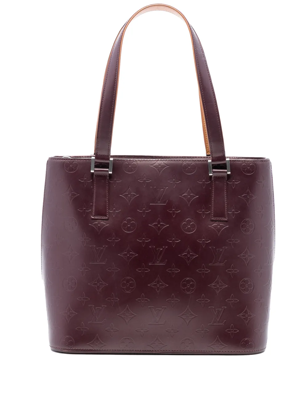 Louis Vuitton Pre-Owned 2002 Monogram Mat Stockton tote bag - Rosso