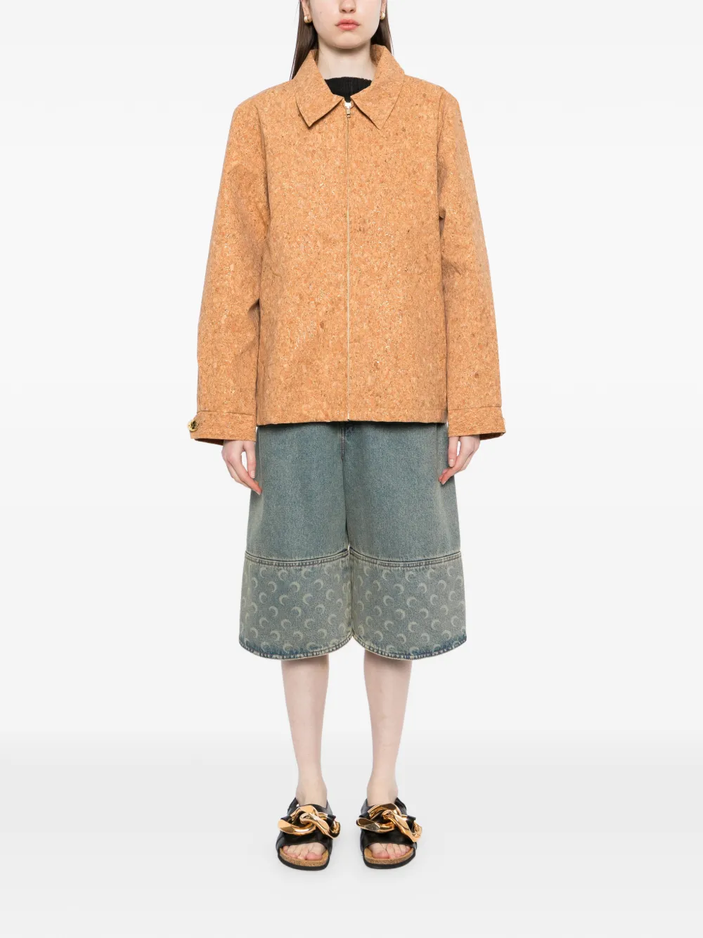  Penultimate Glittered Jacket - Brown 