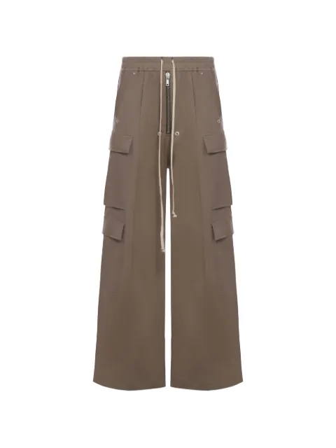 Rick Owens zipped cargo-pocket trousers