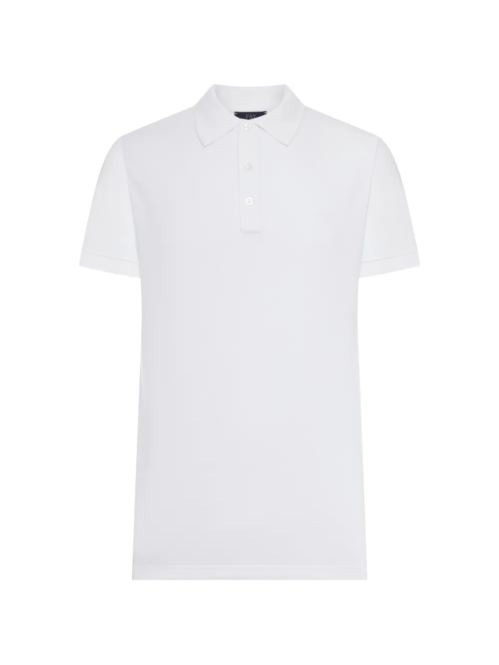 Fay short-sleeves polo shirt - Bianco
