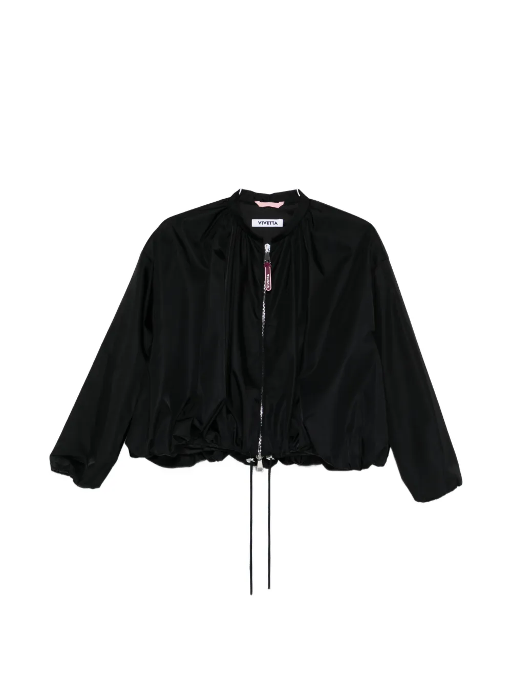 Vivetta drawstring zip jacket - Nero