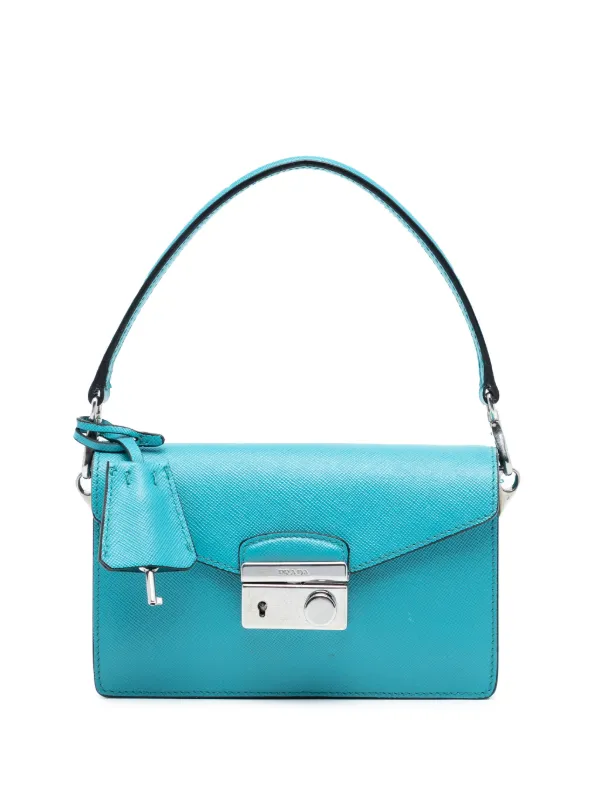 PRADA サフィアーノ Prada Pre-Owned 2010-2025 サフィアーノルクス サウンド ロック