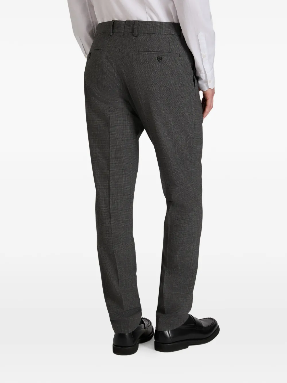 Incotex Broek met toelopende pijpen Grijs