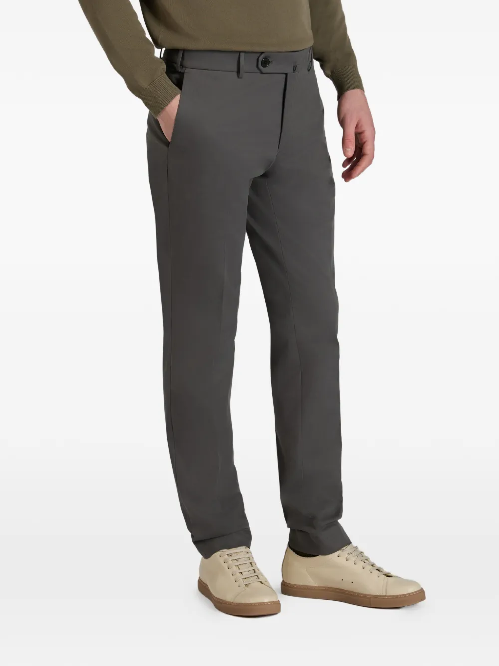 Incotex Flexpant slim-fit broek Grijs
