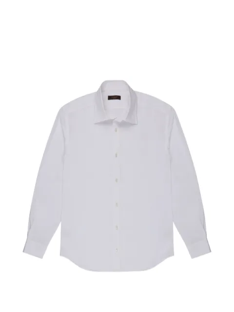 Glanshirt buttoned poplin shirt