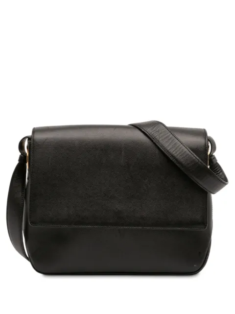 Ferragamo Pre-Owned 2000-2025 레더 간치니 숄더 백