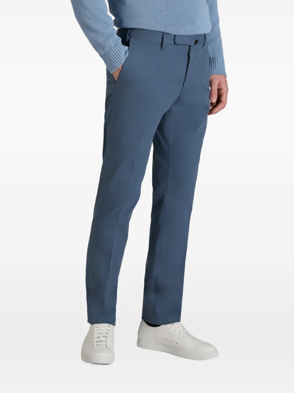 Incotex Royal Batavia slim-fit broek Blauw