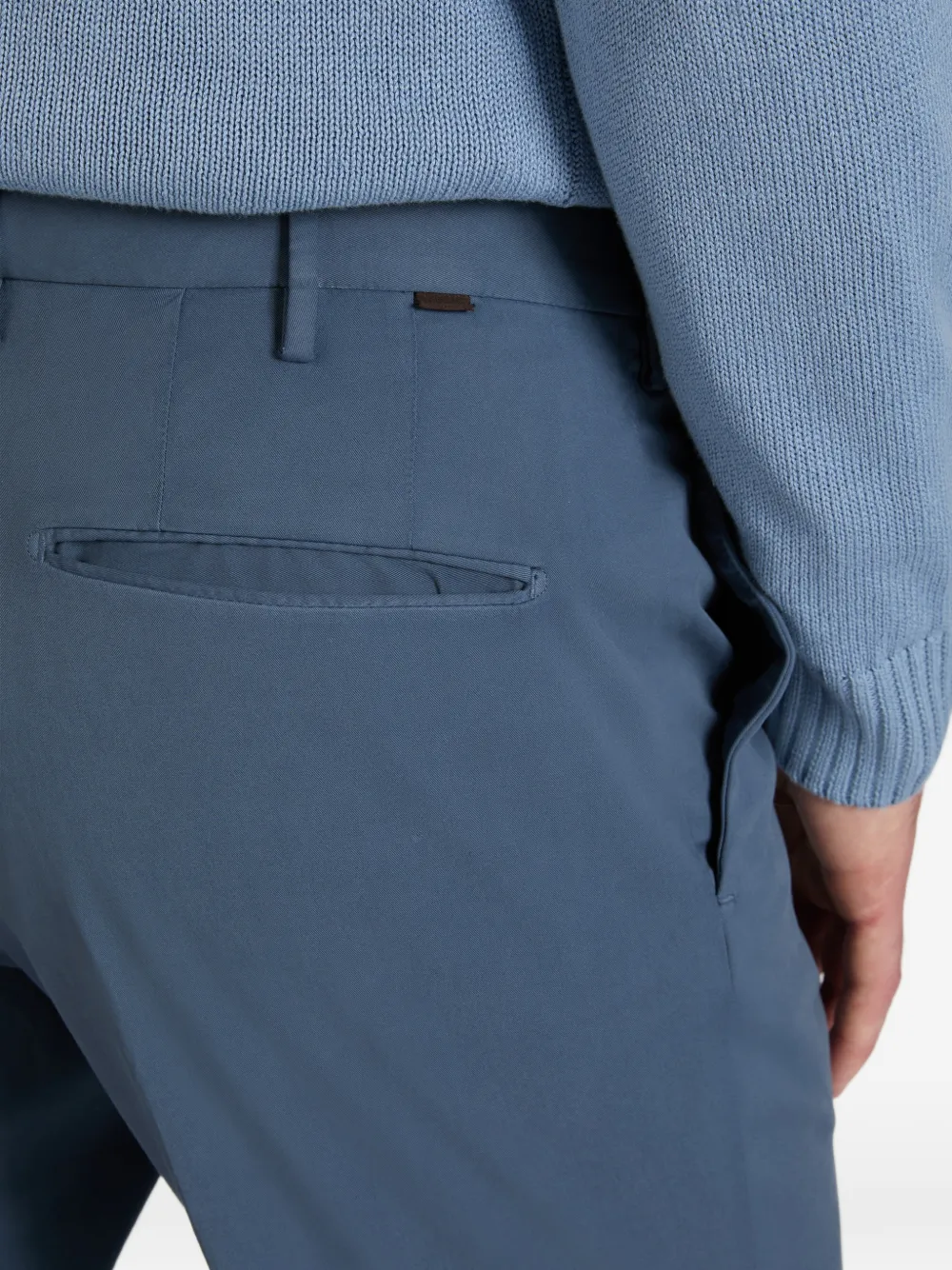 Incotex Royal Batavia slim-fit broek Blauw